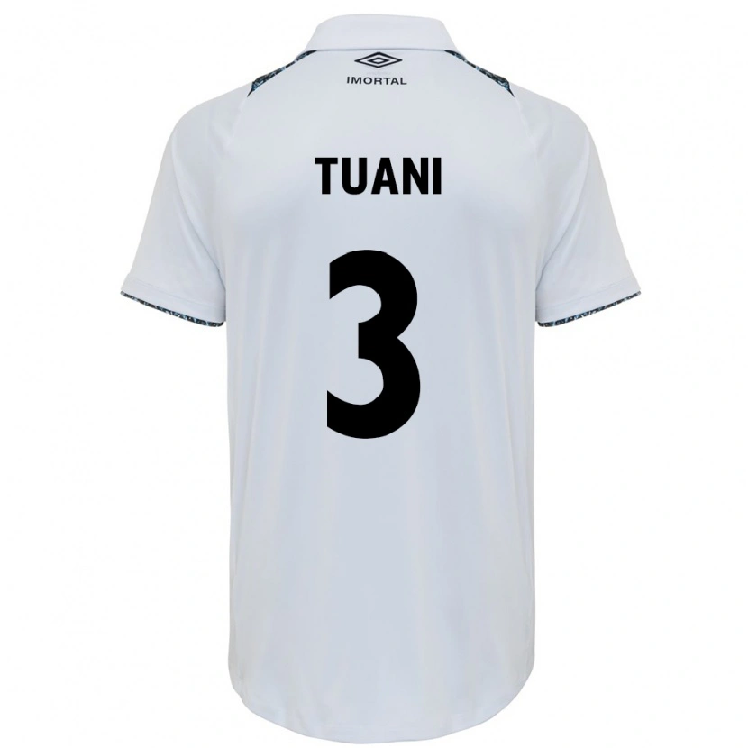 Danxen Kinder Tuani #3 Blau Schwarz Weiß Auswärtstrikot Trikot 2025/26 T-Shirt Schweiz