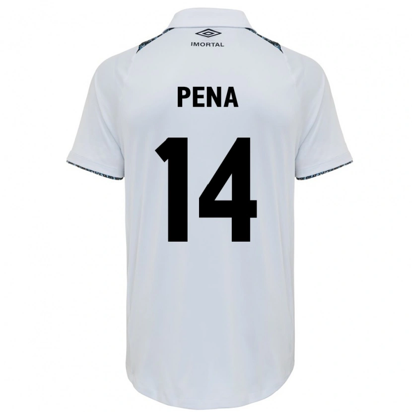 Danxen Kinder Jessica Peña #14 Blau Schwarz Weiß Auswärtstrikot Trikot 2025/26 T-Shirt Schweiz