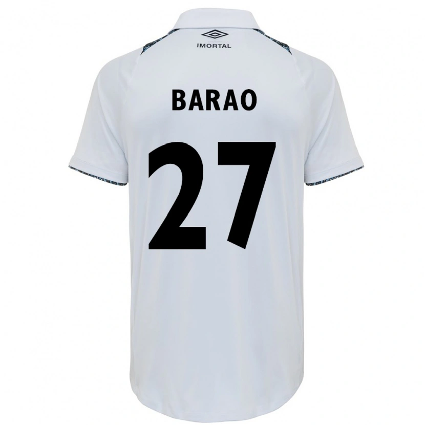 Danxen Kinder Dani Barão #27 Blau Schwarz Weiß Auswärtstrikot Trikot 2025/26 T-Shirt Schweiz