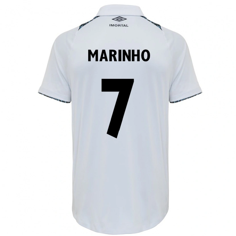 Danxen Kinder Ananda Cristina Marinho #7 Blau Schwarz Weiß Auswärtstrikot Trikot 2025/26 T-Shirt Schweiz