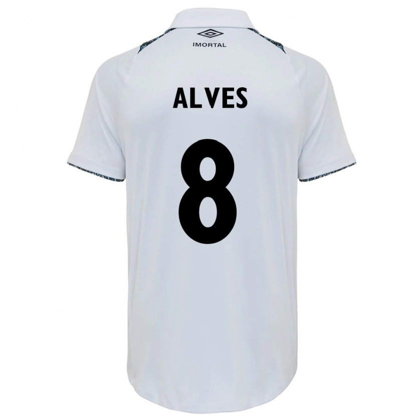Danxen Kinder Fernanda Berti Alves #8 Blau Schwarz Weiß Auswärtstrikot Trikot 2025/26 T-Shirt Schweiz