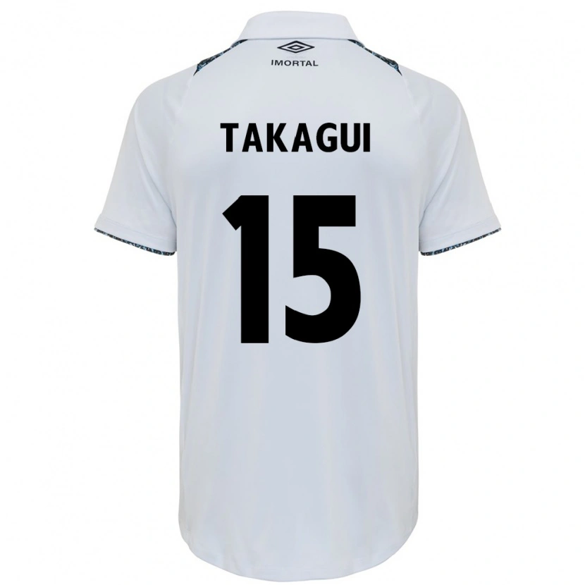 Danxen Kinder Ana Tiemi Takagui #15 Blau Schwarz Weiß Auswärtstrikot Trikot 2025/26 T-Shirt Schweiz