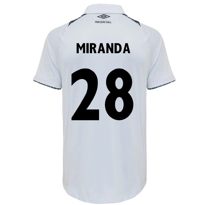 Danxen Kinder Paulo Miranda #28 Blau Schwarz Weiß Auswärtstrikot Trikot 2025/26 T-Shirt Schweiz