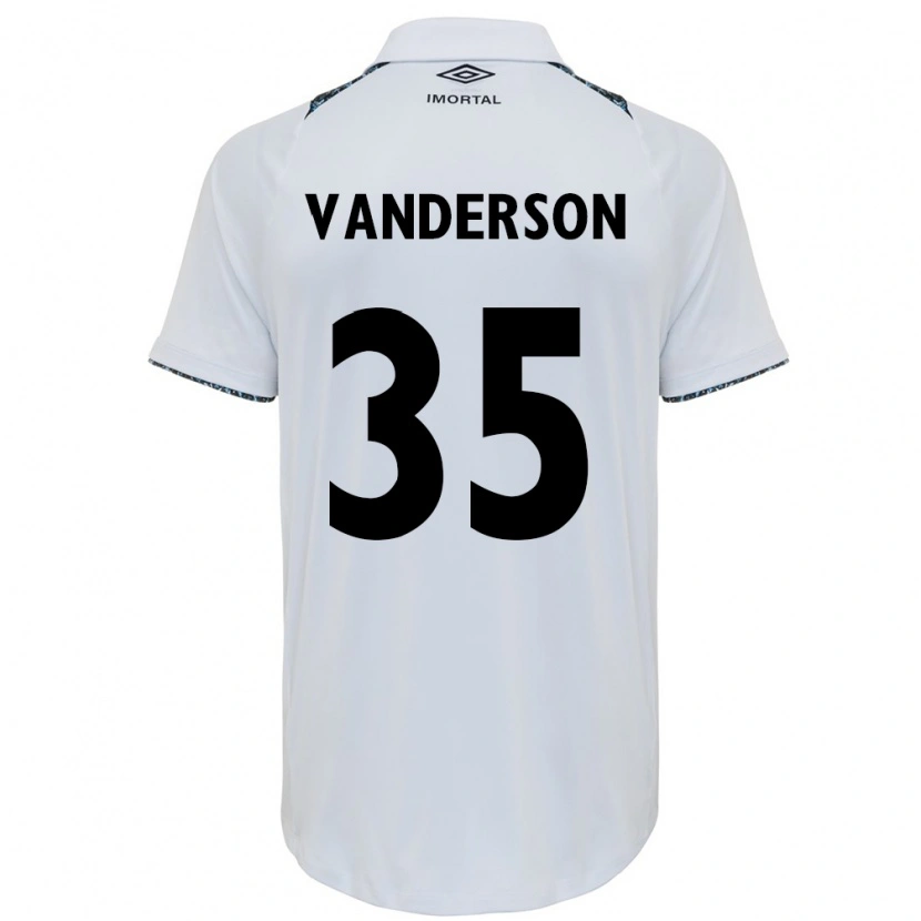 Danxen Kinder Vanderson #35 Blau Schwarz Weiß Auswärtstrikot Trikot 2025/26 T-Shirt Schweiz