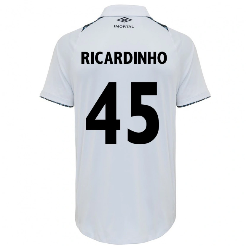 Danxen Kinder Ricardinho #45 Blau Schwarz Weiß Auswärtstrikot Trikot 2025/26 T-Shirt Schweiz