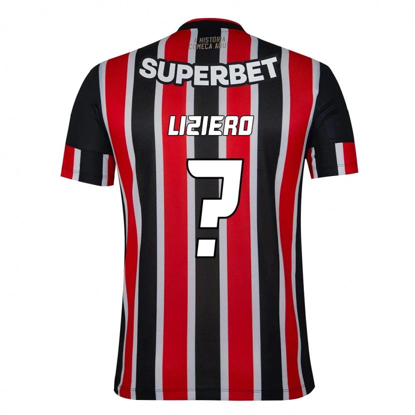 Danxen Kinder Liziero #0 Rot Schwarz Weiß Auswärtstrikot Trikot 2025/26 T-Shirt Schweiz