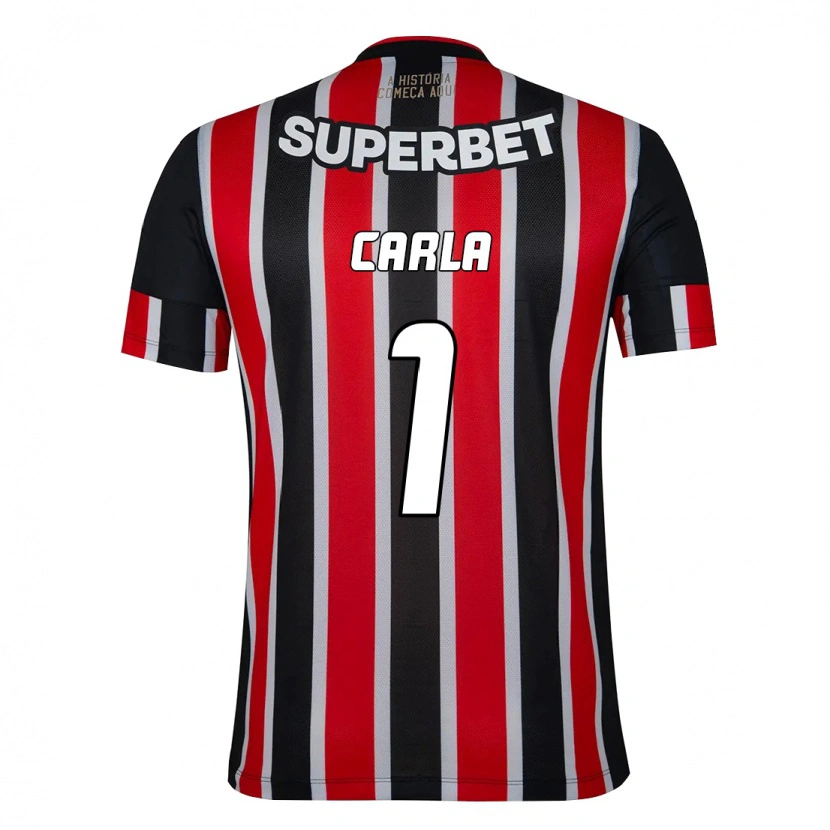 Danxen Kinder Carla #1 Rot Schwarz Weiß Auswärtstrikot Trikot 2025/26 T-Shirt Schweiz