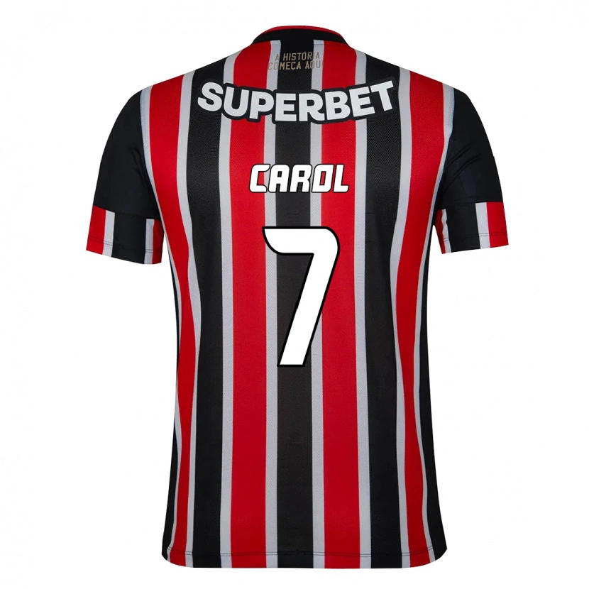 Danxen Kinder Carol #7 Rot Schwarz Weiß Auswärtstrikot Trikot 2025/26 T-Shirt Schweiz
