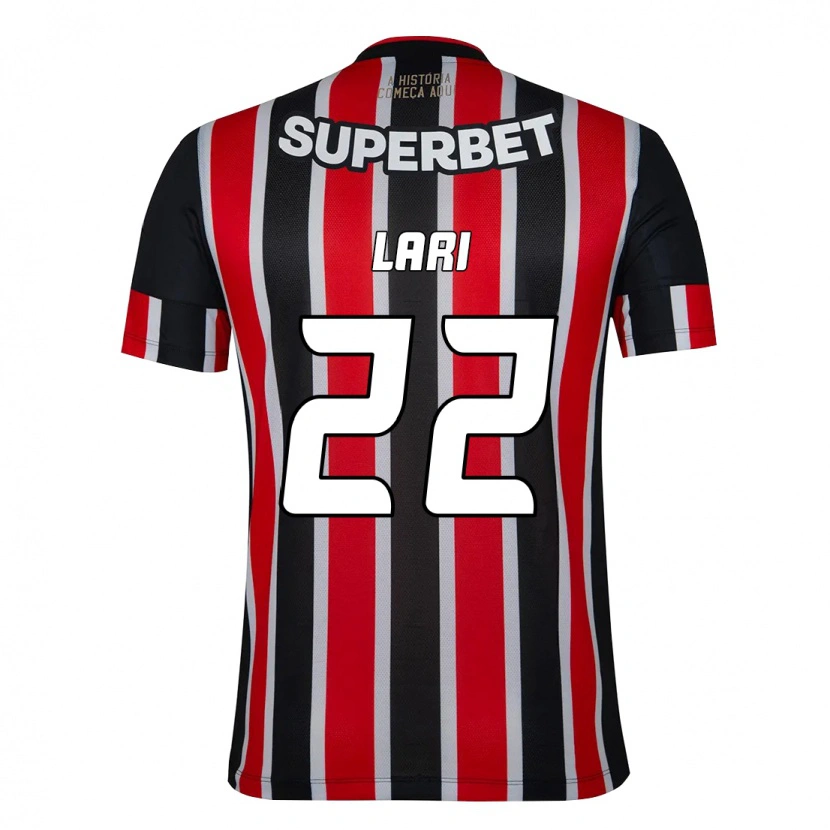 Danxen Kinder Lari #22 Rot Schwarz Weiß Auswärtstrikot Trikot 2025/26 T-Shirt Schweiz