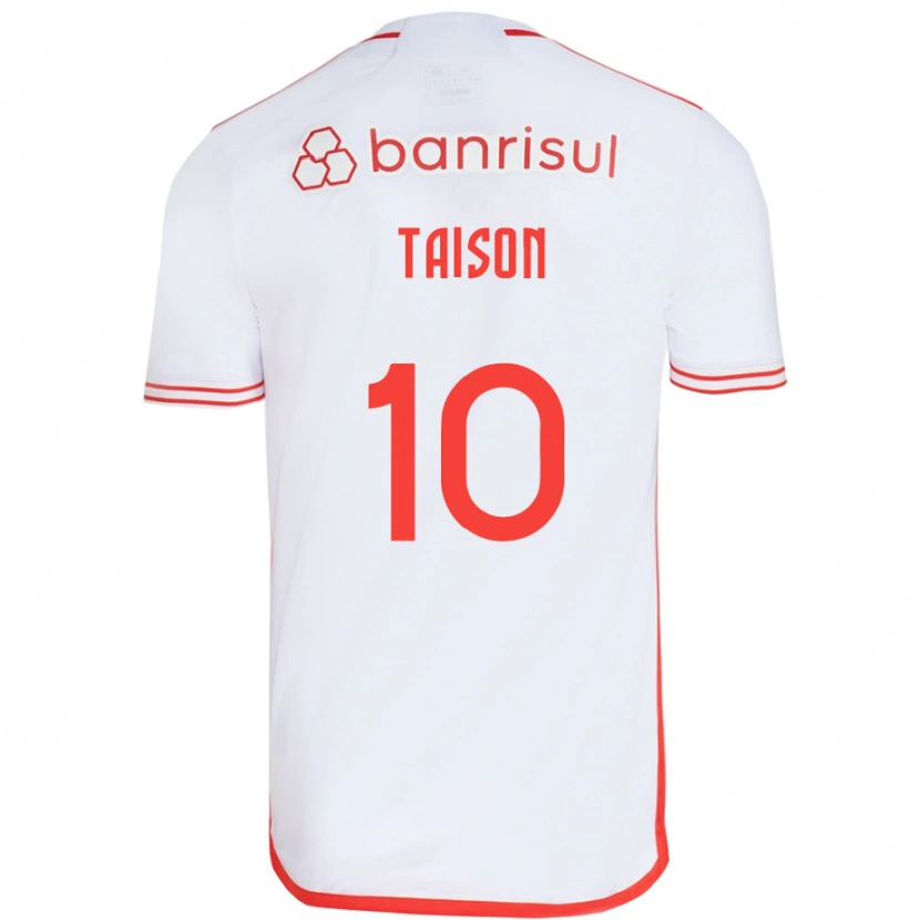 Danxen Kinder Taison #10 Rot Weiß Auswärtstrikot Trikot 2025/26 T-Shirt Schweiz