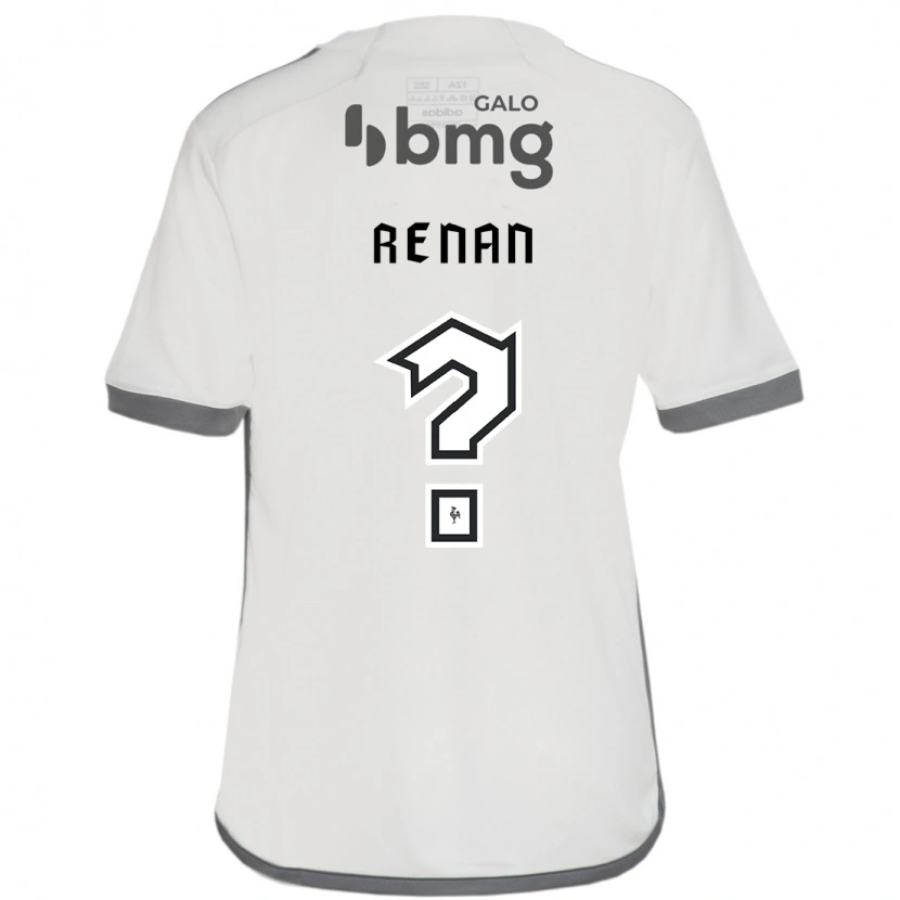Danxen Kinder Renan Santana #0 Weiß Schwarz Auswärtstrikot Trikot 2025/26 T-Shirt Schweiz