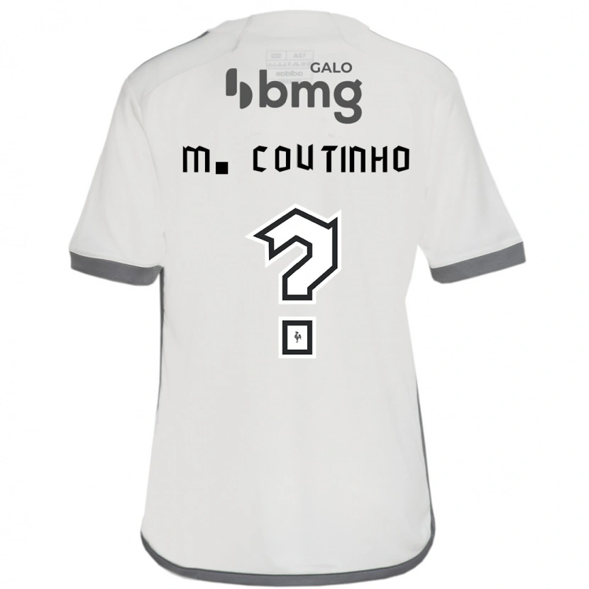 Danxen Kinder Murilo Coutinho #0 Off-White Auswärtstrikot Trikot 2025/26 T-Shirt Schweiz