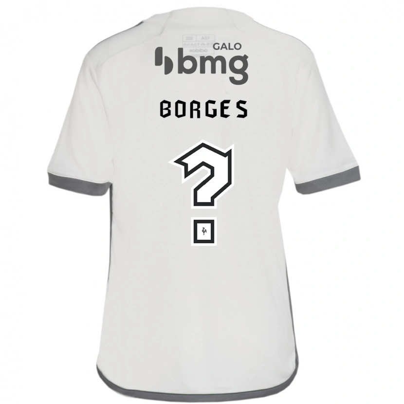 Danxen Kinder Leo Borges #0 Weiß Schwarz Auswärtstrikot Trikot 2025/26 T-Shirt Schweiz