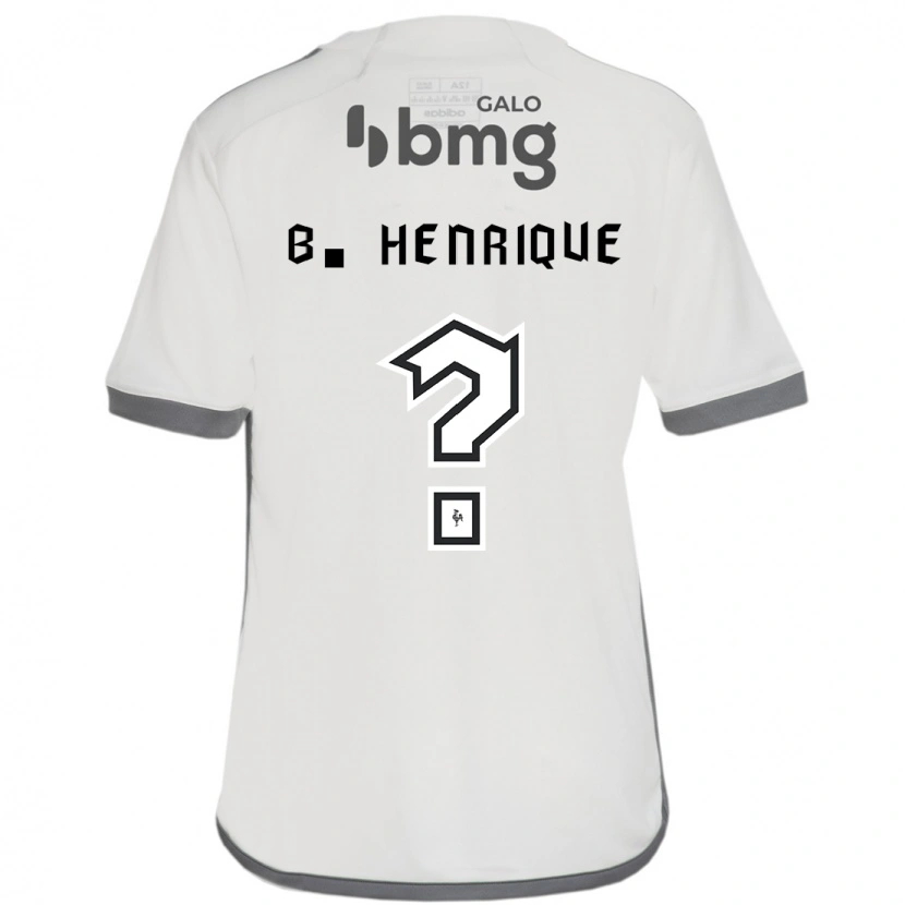 Danxen Kinder Bruno Henrique #0 Weiß Schwarz Auswärtstrikot Trikot 2025/26 T-Shirt Schweiz