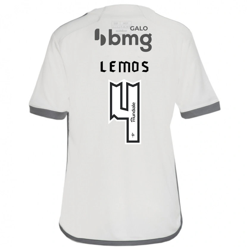 Danxen Kinder Mauricio Lemos #4 Weiß Schwarz Auswärtstrikot Trikot 2025/26 T-Shirt Schweiz