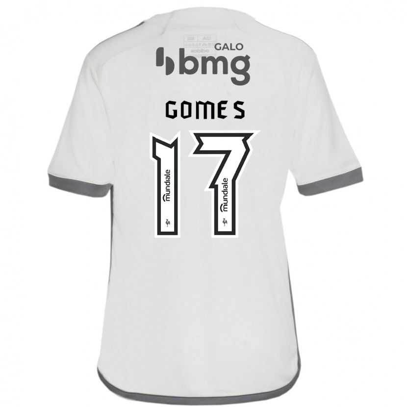 Danxen Kinder Igor Gomes #17 Weiß Schwarz Auswärtstrikot Trikot 2025/26 T-Shirt Schweiz