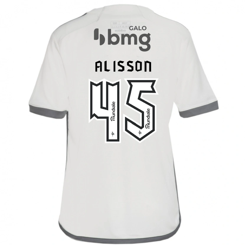 Danxen Kinder Alisson #45 Weiß Schwarz Auswärtstrikot Trikot 2025/26 T-Shirt Schweiz