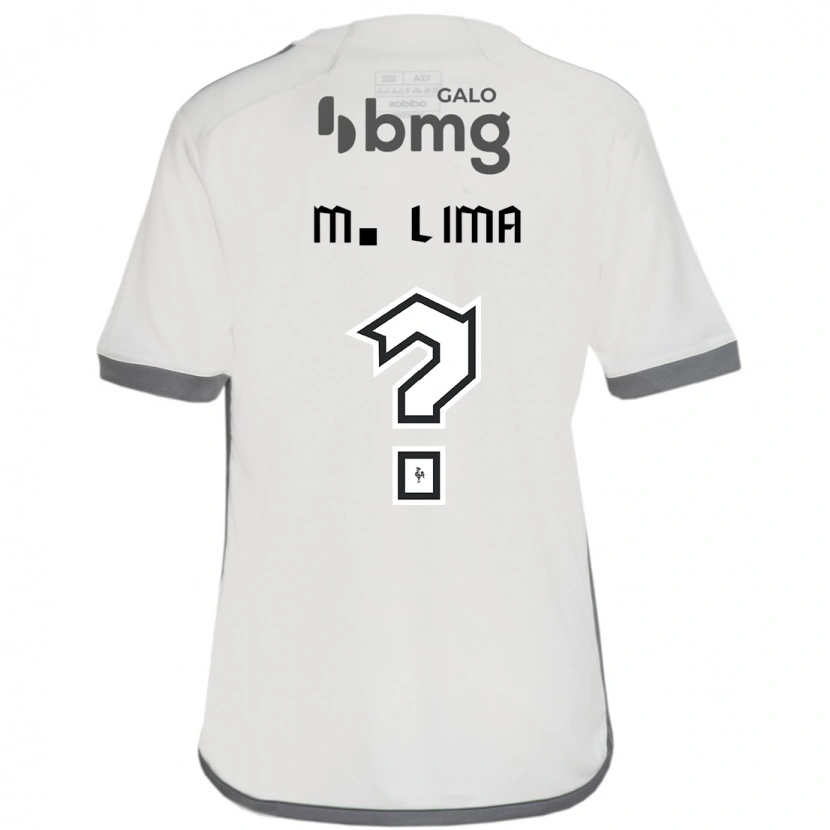 Danxen Kinder Matheus Lima #0 Weiß Schwarz Auswärtstrikot Trikot 2025/26 T-Shirt Schweiz