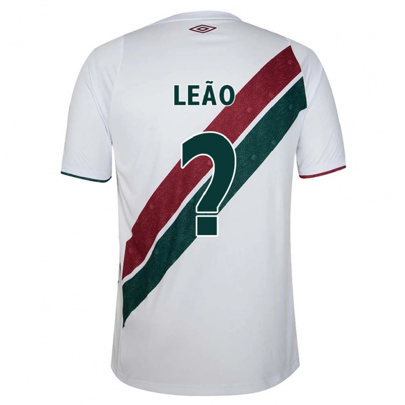 Danxen Kinder Caio Leão #0 Grün Kastanienbraun Weiß Auswärtstrikot Trikot 2025/26 T-Shirt Schweiz