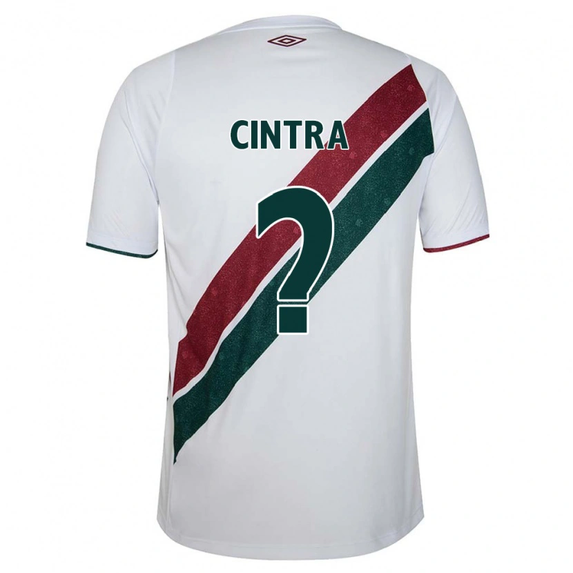 Danxen Kinder Gustavo Cintra #0 Grün Kastanienbraun Weiß Auswärtstrikot Trikot 2025/26 T-Shirt Schweiz