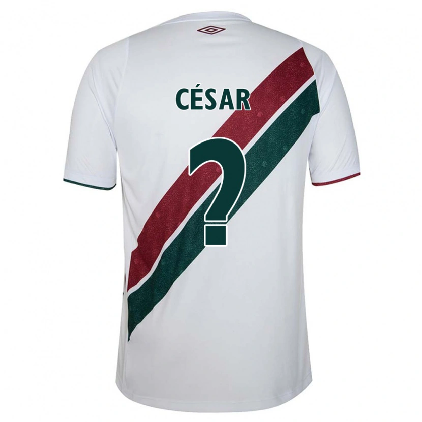 Danxen Kinder Adrian César #0 Grün Kastanienbraun Weiß Auswärtstrikot Trikot 2025/26 T-Shirt Schweiz