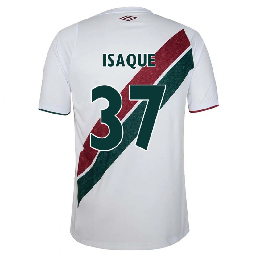 Danxen Kinder Isaque #37 Grün Kastanienbraun Weiß Auswärtstrikot Trikot 2025/26 T-Shirt Schweiz