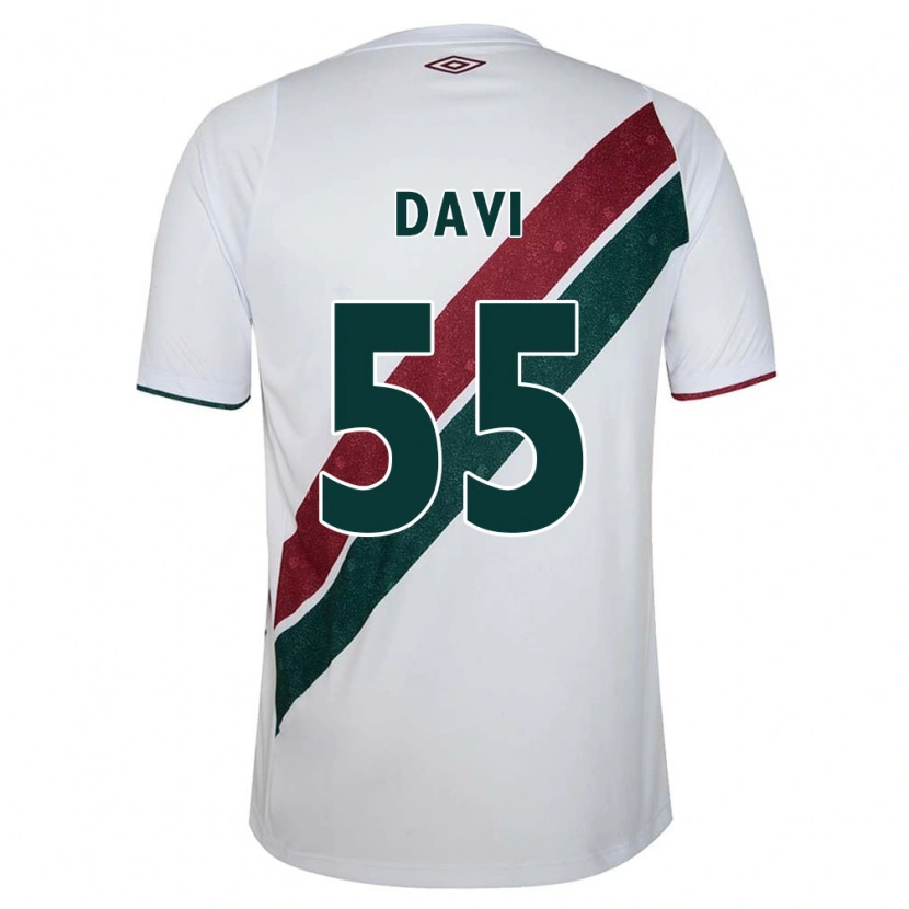 Danxen Kinder Wallace Davi #55 Grün Kastanienbraun Weiß Auswärtstrikot Trikot 2025/26 T-Shirt Schweiz