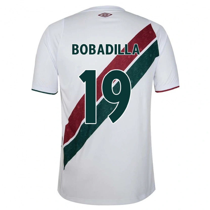Danxen Kinder Raul Bobadilla #19 Grün Kastanienbraun Weiß Auswärtstrikot Trikot 2025/26 T-Shirt Schweiz