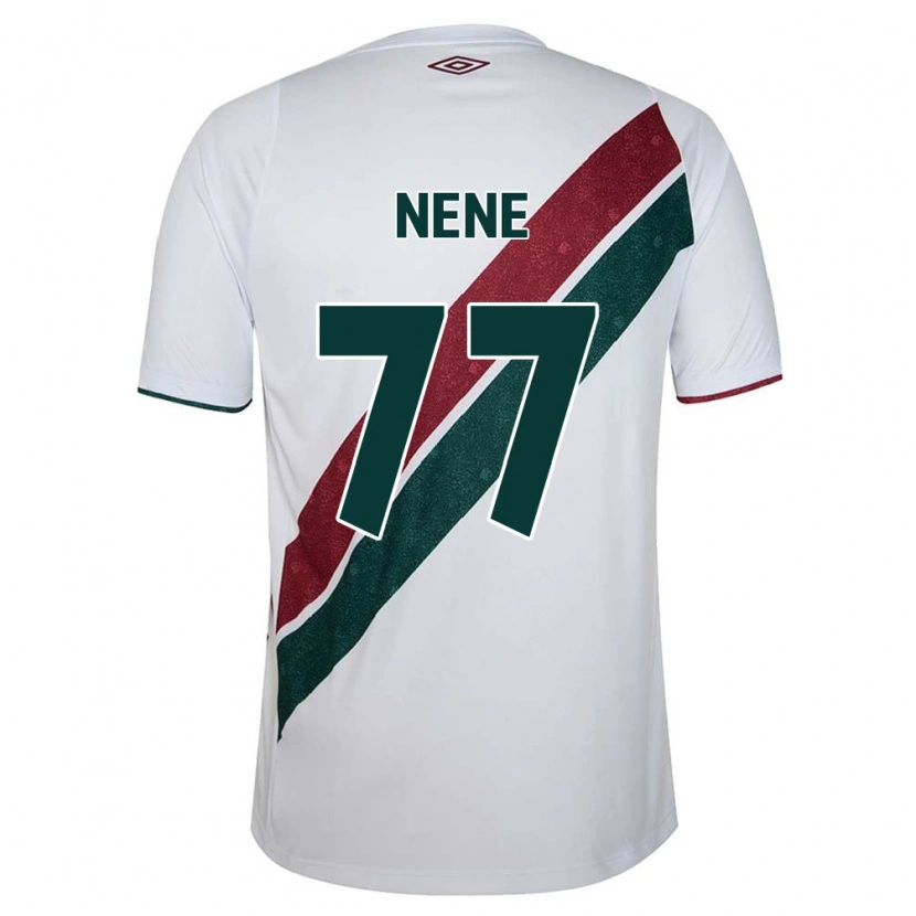 Danxen Kinder Nene #77 Grün Kastanienbraun Weiß Auswärtstrikot Trikot 2025/26 T-Shirt Schweiz