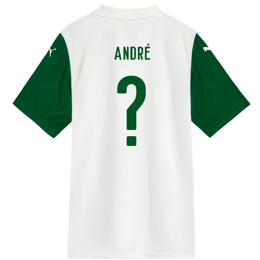 Danxen Kinder Vitor André #0 Grün Weiß Auswärtstrikot Trikot 2025/26 T-Shirt Schweiz