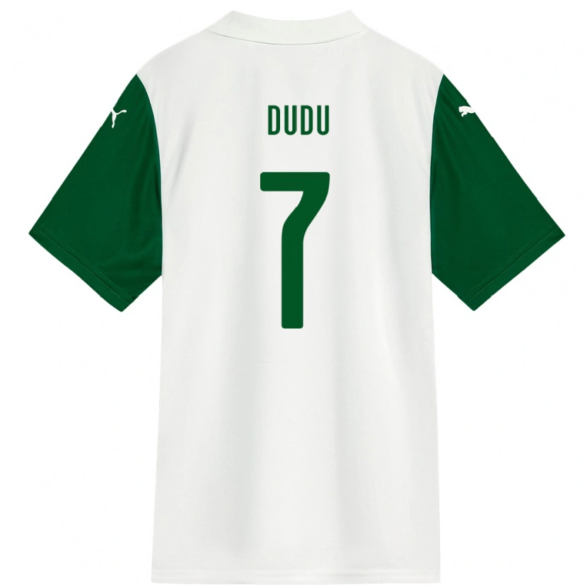 Danxen Kinder Dudu #7 Grün Weiß Auswärtstrikot Trikot 2025/26 T-Shirt Schweiz