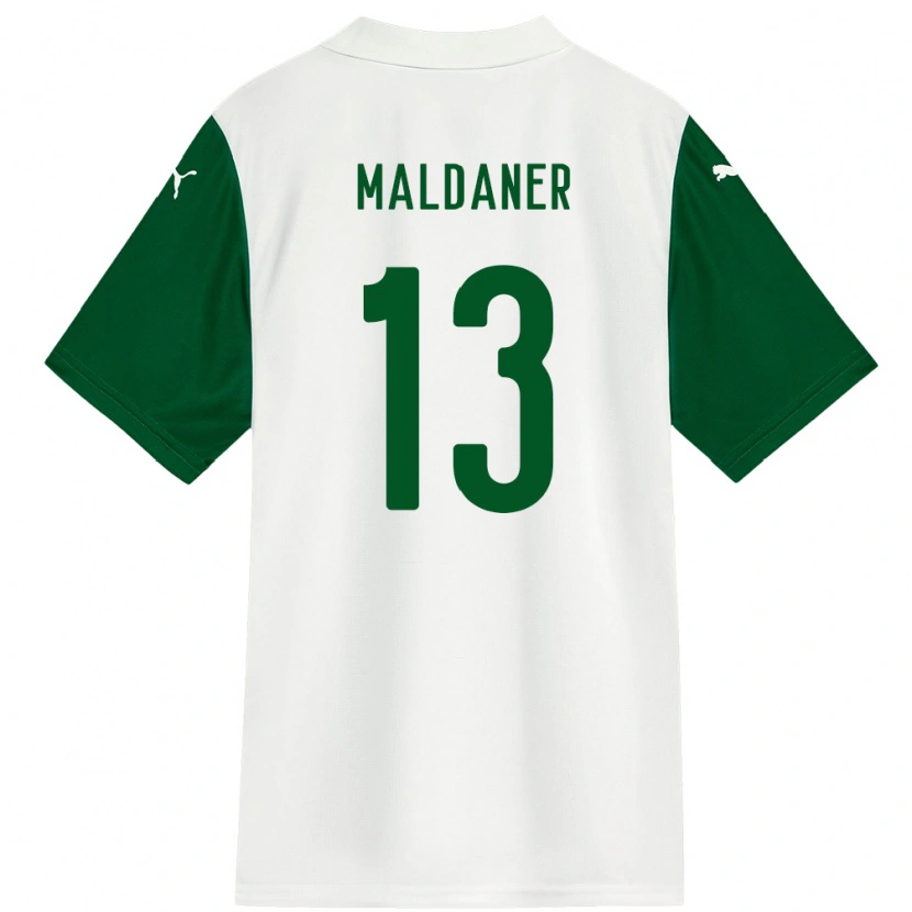 Danxen Kinder Pati Maldaner #13 Grün Weiß Auswärtstrikot Trikot 2025/26 T-Shirt Schweiz