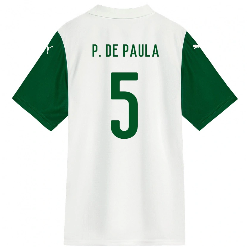 Danxen Kinder Patrick De Paula #5 Grün Weiß Auswärtstrikot Trikot 2025/26 T-Shirt Schweiz