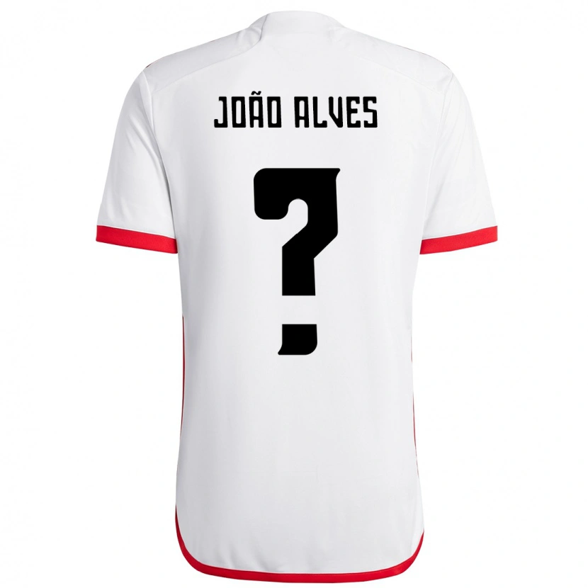 Danxen Kinder João Alves #0 Rot Schwarz Auswärtstrikot Trikot 2025/26 T-Shirt Schweiz