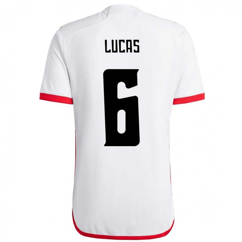 Danxen Kinder Ayrton Lucas #6 Rot Schwarz Auswärtstrikot Trikot 2025/26 T-Shirt Schweiz