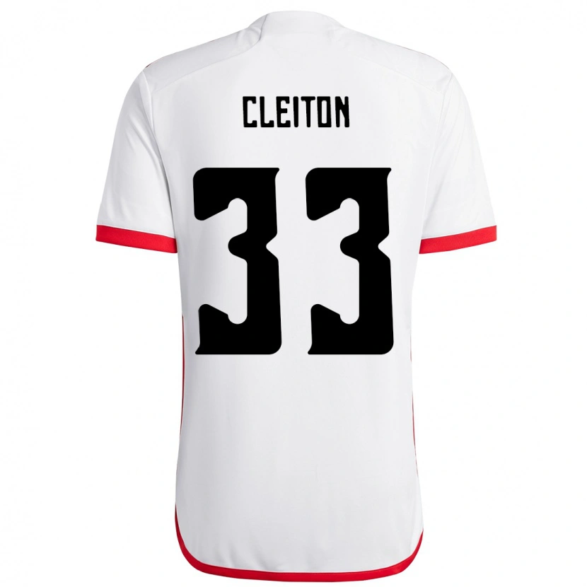 Danxen Kinder Cleiton #33 Rot Schwarz Auswärtstrikot Trikot 2025/26 T-Shirt Schweiz