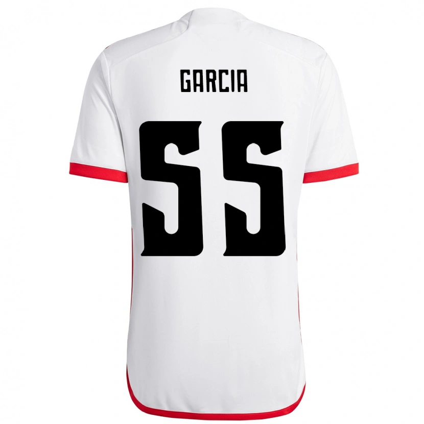 Danxen Kinder Caio Garcia #55 Rot Schwarz Auswärtstrikot Trikot 2025/26 T-Shirt Schweiz