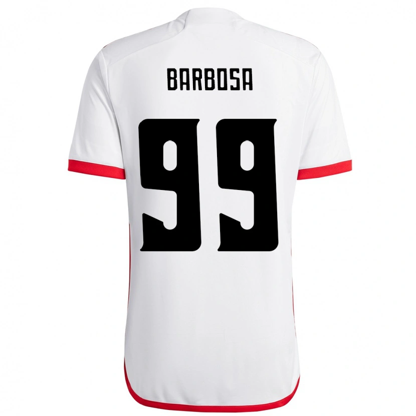 Danxen Kinder Gabriel Barbosa #99 Rot Schwarz Auswärtstrikot Trikot 2025/26 T-Shirt Schweiz