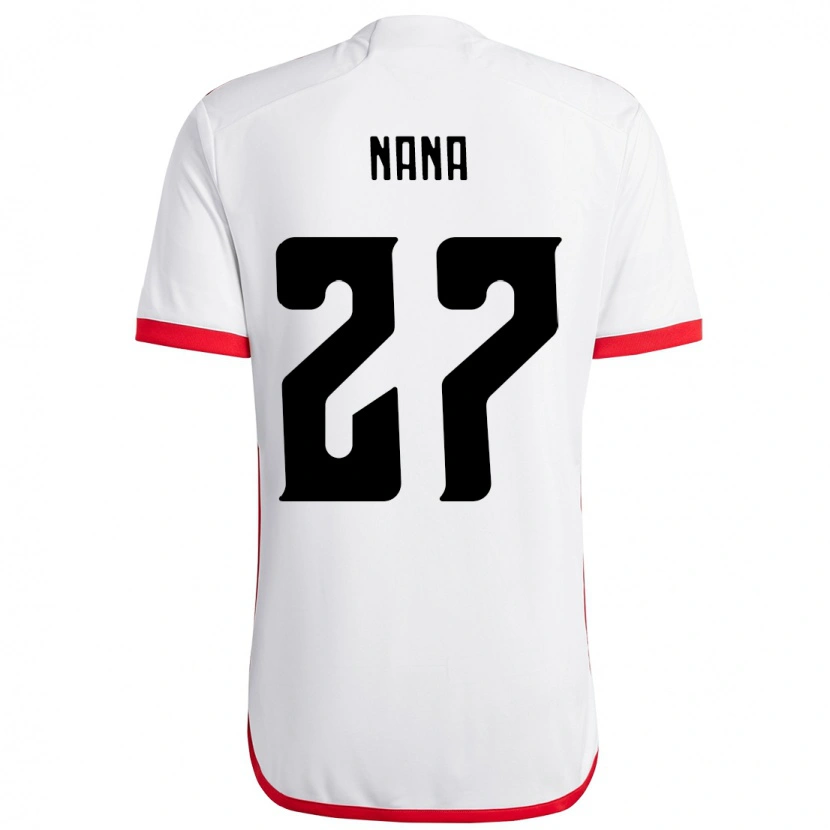 Danxen Kinder Naná #27 Rot Schwarz Auswärtstrikot Trikot 2025/26 T-Shirt Schweiz
