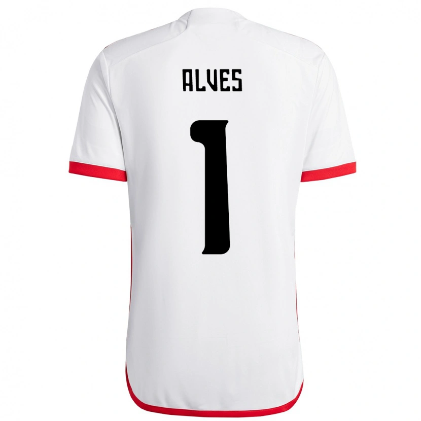 Danxen Kinder Diego Alves #1 Rot Schwarz Auswärtstrikot Trikot 2025/26 T-Shirt Schweiz
