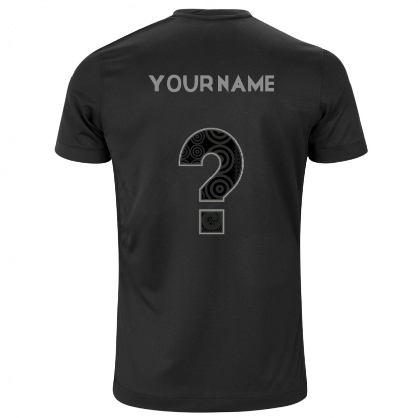 Danxen Kinder Ihren Namen #0 Weiß Schwarz Auswärtstrikot Trikot 2025/26 T-Shirt Schweiz