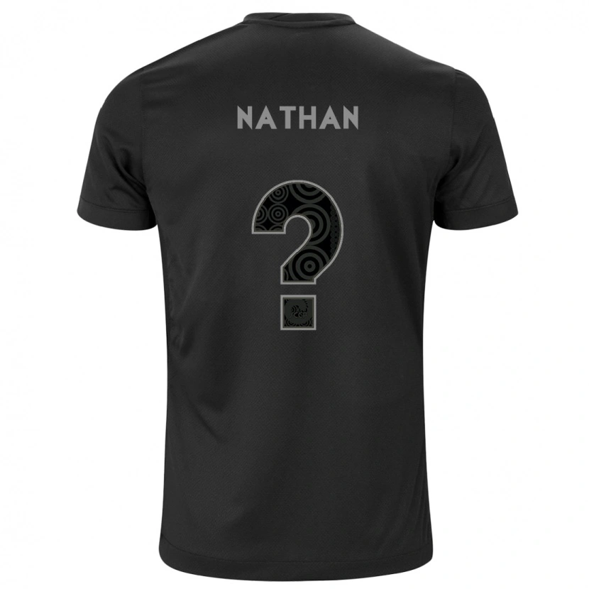 Danxen Kinder Nathan #0 Weiß Schwarz Auswärtstrikot Trikot 2025/26 T-Shirt Schweiz