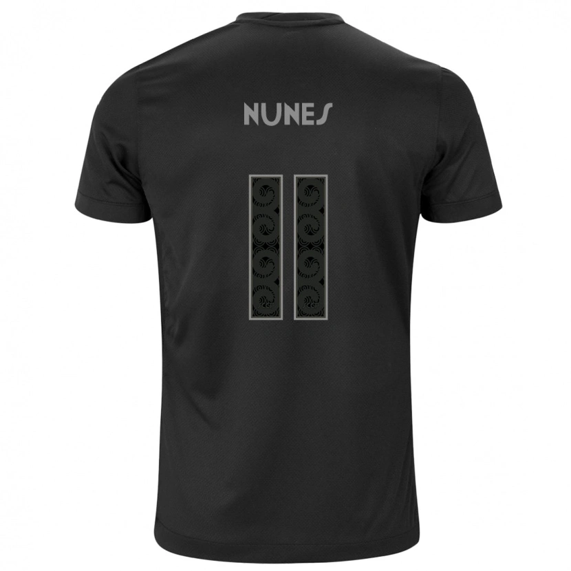 Danxen Kinder Gabi Nunes #11 Weiß Schwarz Auswärtstrikot Trikot 2025/26 T-Shirt Schweiz