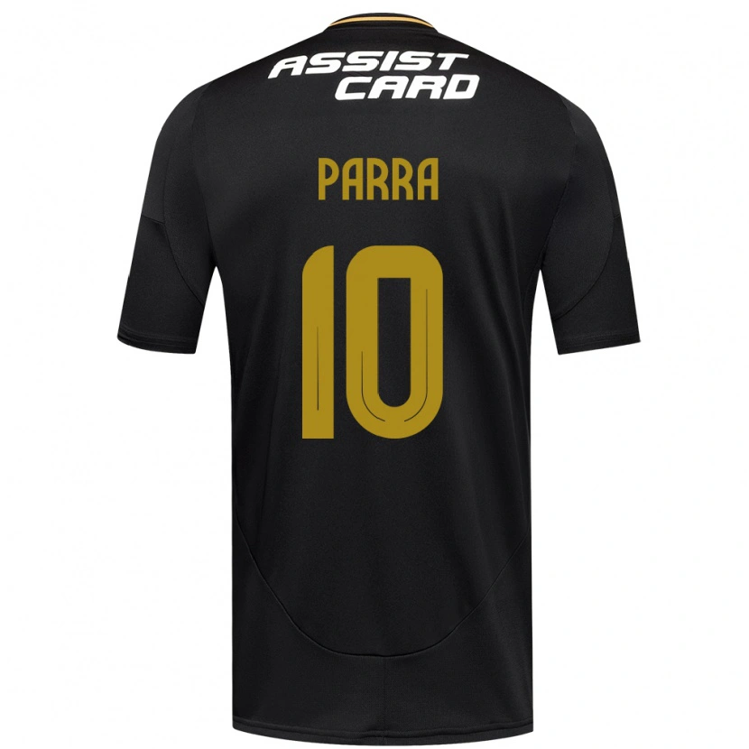 Danxen Kinder Pablo Parra #10 Schwarz Weiß Gelb Auswärtstrikot Trikot 2025/26 T-Shirt Schweiz
