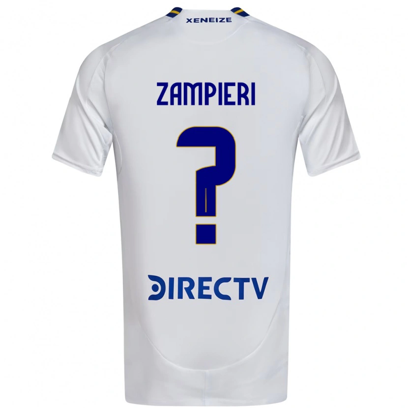 Danxen Kinder Santiago Zampieri #0 Königsblau Gelb Auswärtstrikot Trikot 2025/26 T-Shirt Schweiz