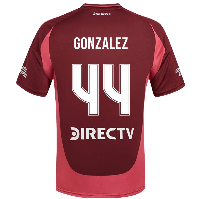 Danxen Kinder Alexis González #44 Weiß Rot Auswärtstrikot Trikot 2025/26 T-Shirt Schweiz