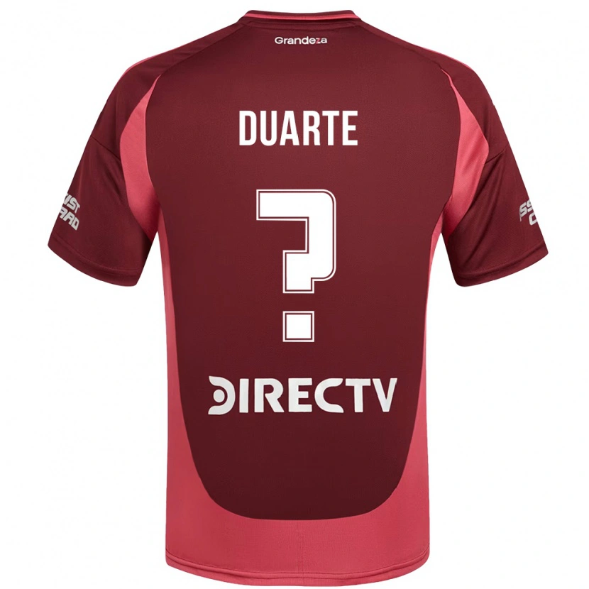Danxen Kinder Luciana Duarte #0 Weiß Rot Auswärtstrikot Trikot 2025/26 T-Shirt Schweiz