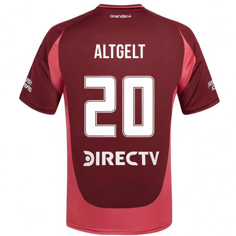 Danxen Kinder Francisca Altgelt #20 Weiß Rot Auswärtstrikot Trikot 2025/26 T-Shirt Schweiz