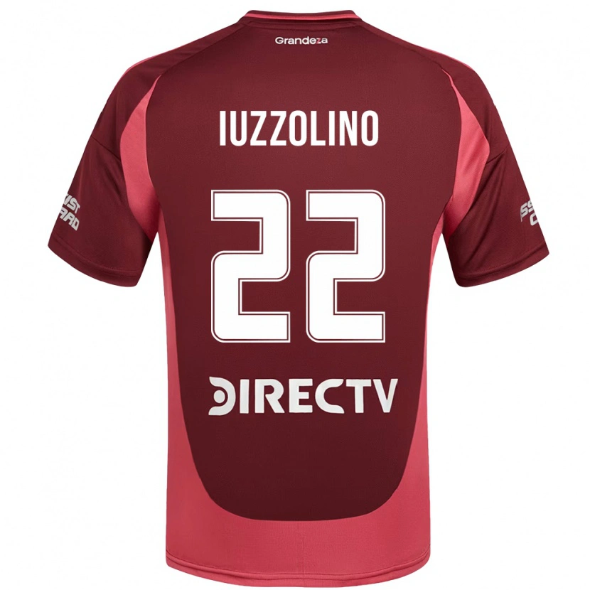 Danxen Kinder Rocío Iuzzolino #22 Weiß Rot Auswärtstrikot Trikot 2025/26 T-Shirt Schweiz