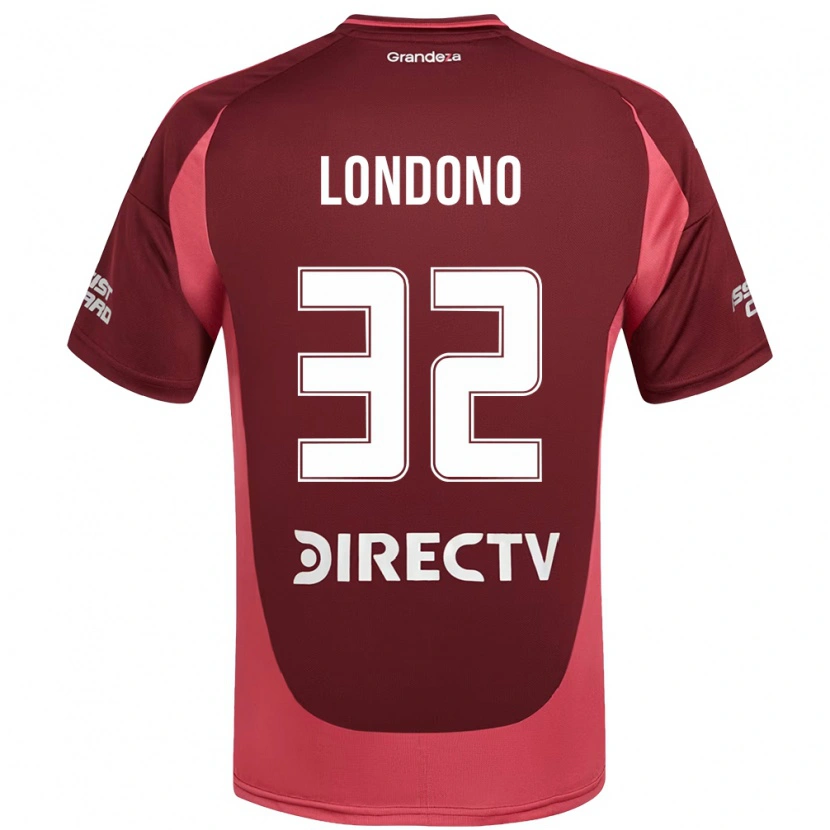 Danxen Kinder Flabian Londono #32 Weiß Rot Auswärtstrikot Trikot 2025/26 T-Shirt Schweiz